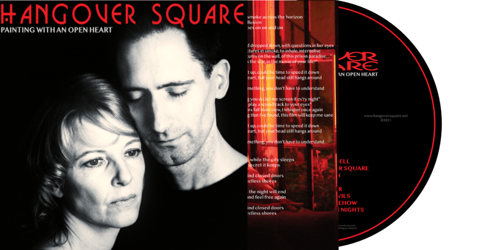 Cd Album 'Painting with an open heart' by Hangover Square